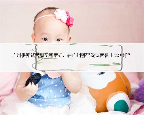 广州供卵试管助孕哪家好，在广州哪里做试管婴儿比较好？